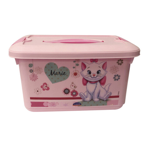 Caja Organizadora Infantil Los Aristogatos 5,2 Lts Plástica U