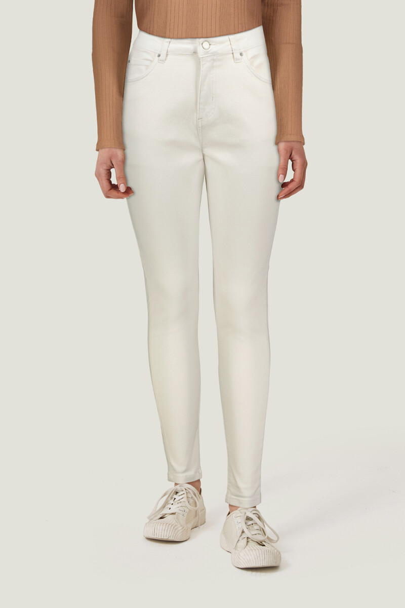 Pantalon Bardot - Marfil / Off White 