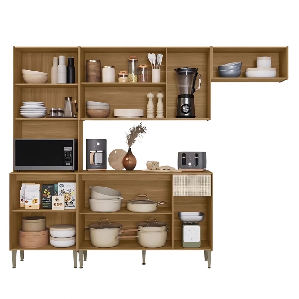 Kit mueble de cocina Zen Soul Marrón