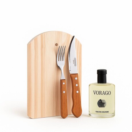 Pack Vorago 50 Ml + Tabla De Asador Pack Vorago 50 Ml + Tabla De Asador