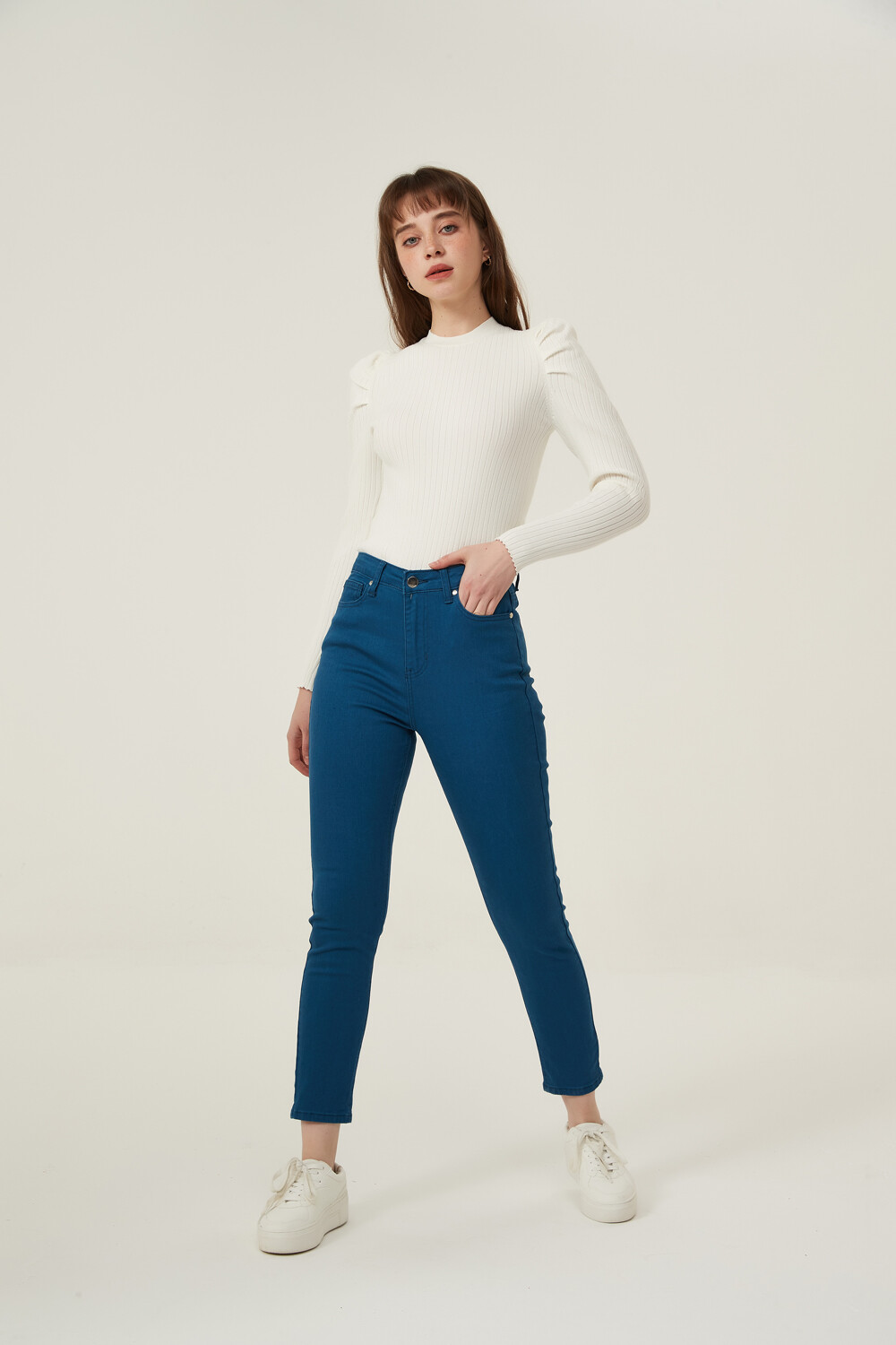 Pantalon Debachen Verde Azulado
