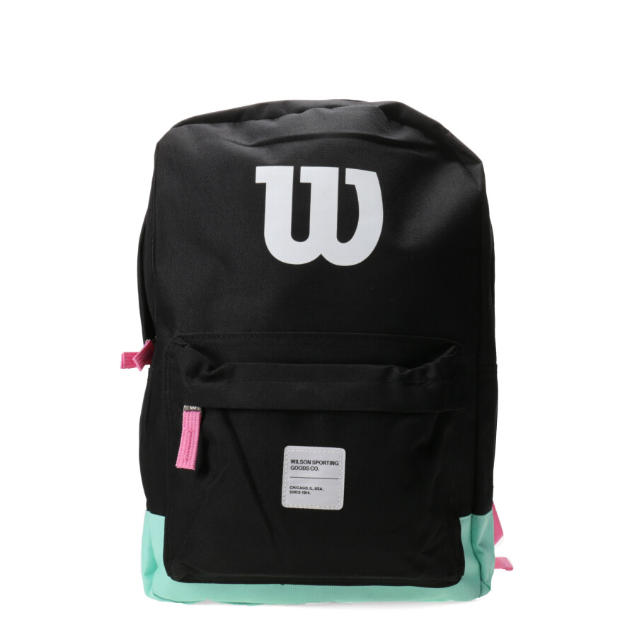 Mochila Wilson Sporting W Negro - Verde Agua