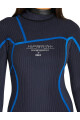 Hyperfreak Dama 4/3+ mm - Chest Zip Full Wetsuit Negro