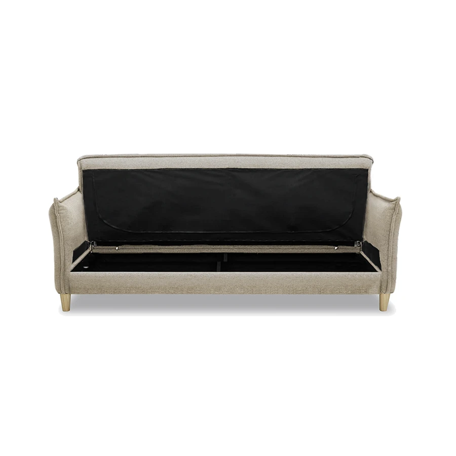 Sillón Cama Lauren c/Baúl Beige