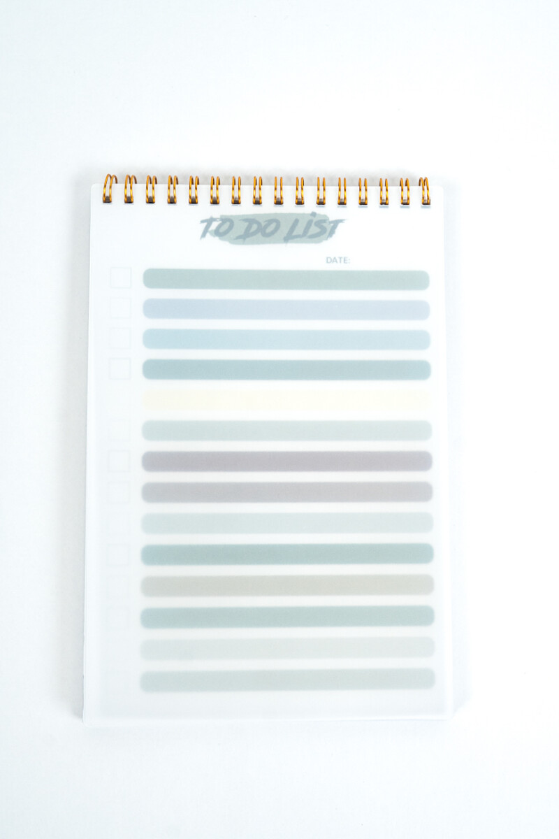 Planner A5, 50 Hojas - Color Unico 