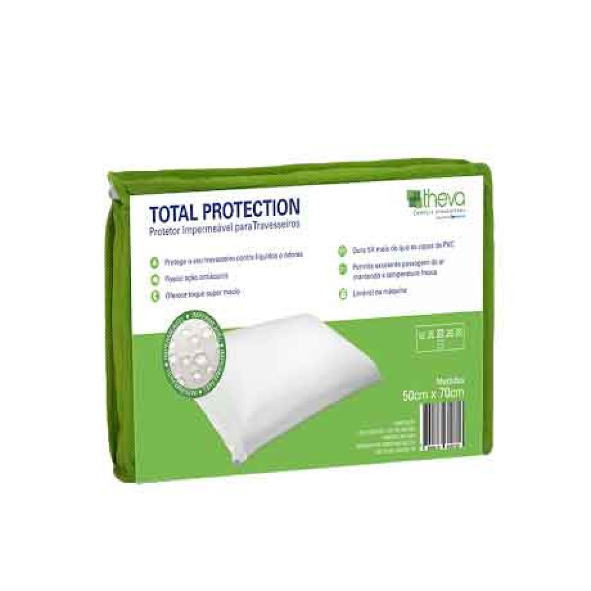 Protector almohada TOTAL PROTECTION Blanco 