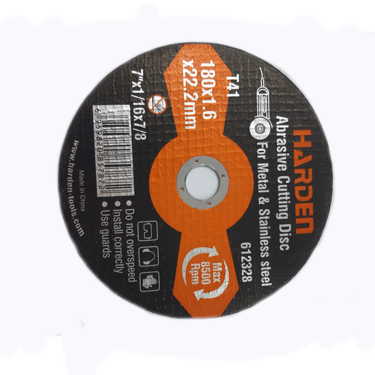 DISCO CORTE METAL 7” 1.6X22.2MM HARDEN ++ - N/a 