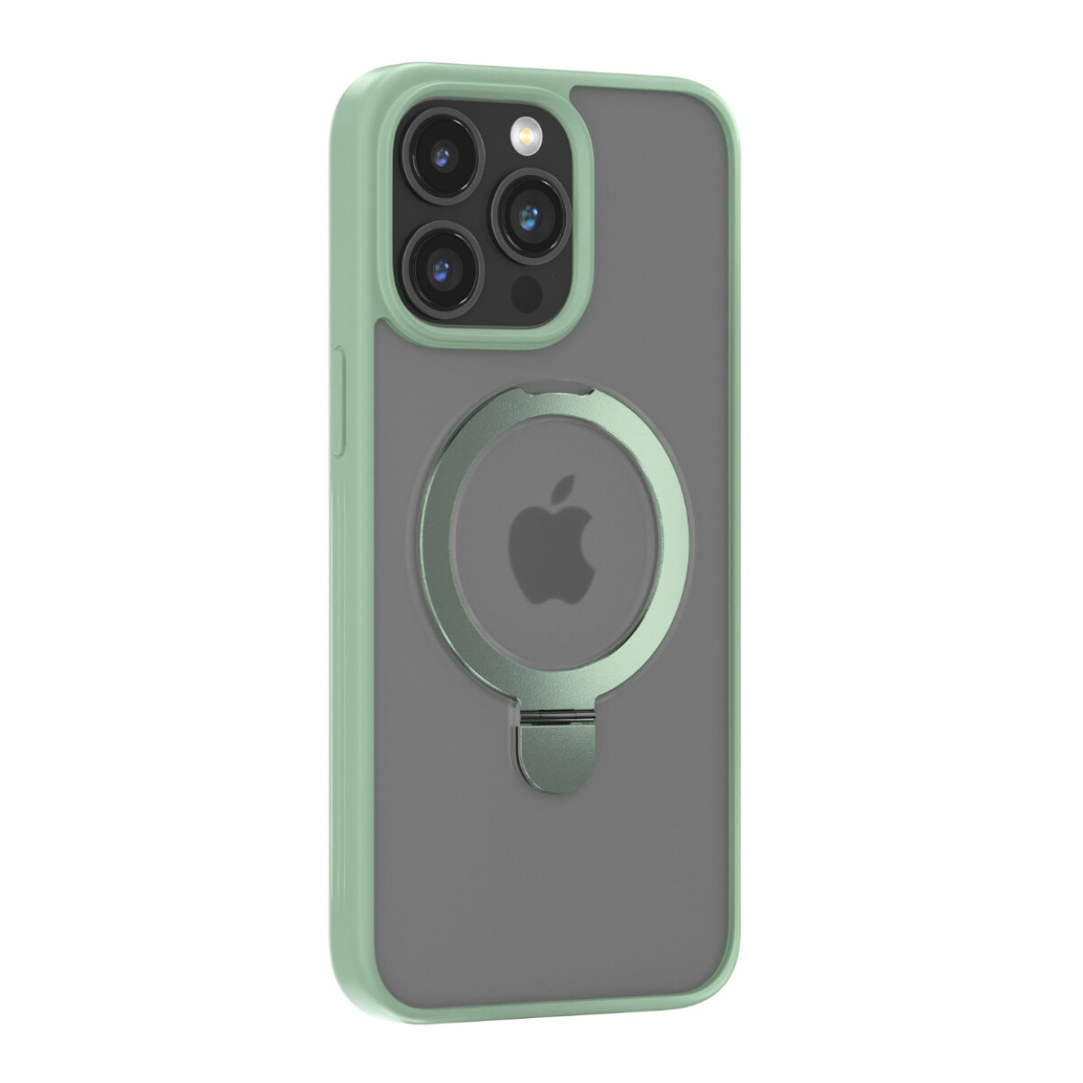 Protector Case Delight Series MagSafe Devia con Soporte para iPhone 15 - Green 