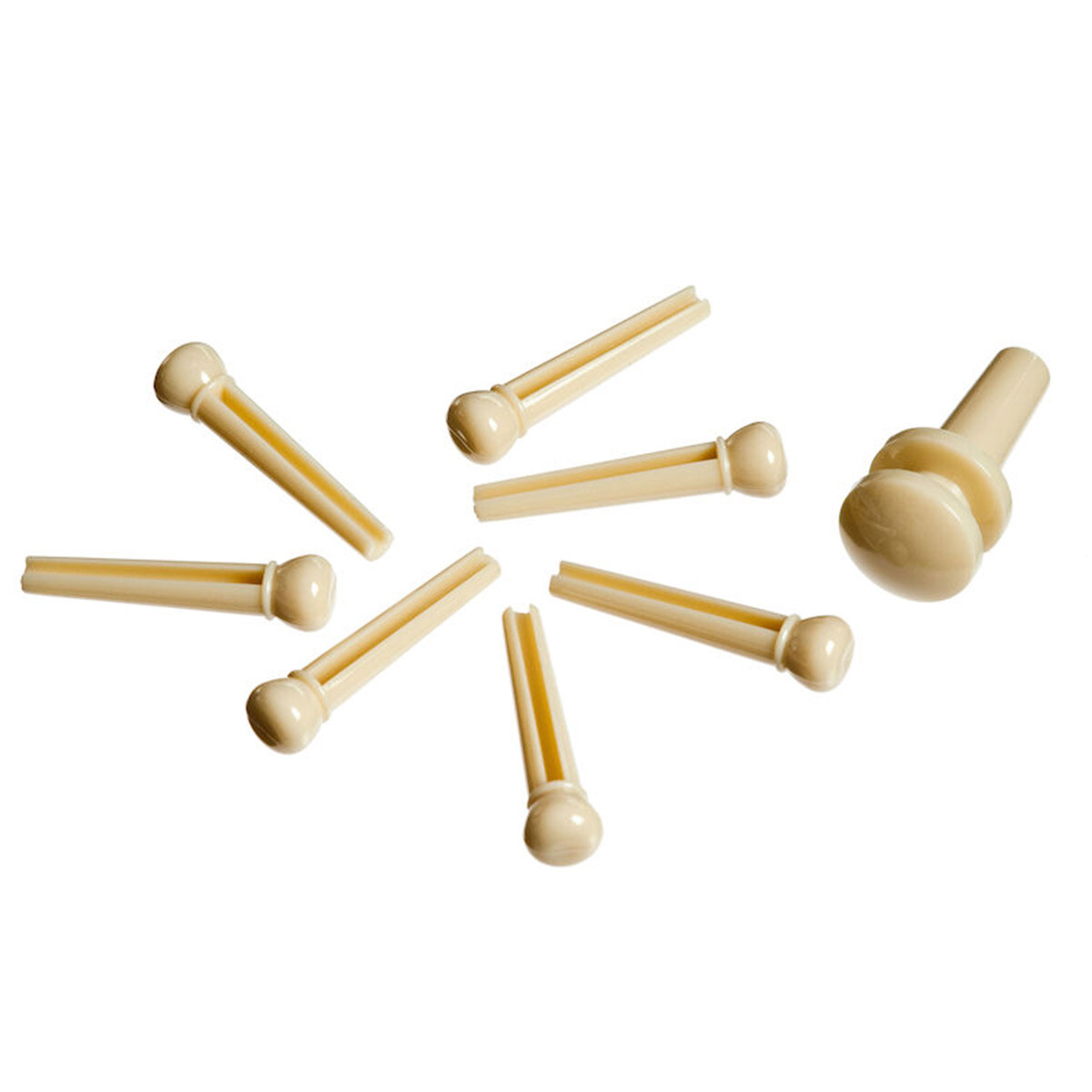 Boton Puente Para Guitarra Folk Daddario Pwps11 Ivory Set 