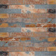 PIEDRA PARA PARED DE 15X60 REVESTIMIENTO PIEDRA OXIDO MULTICOLOR 000