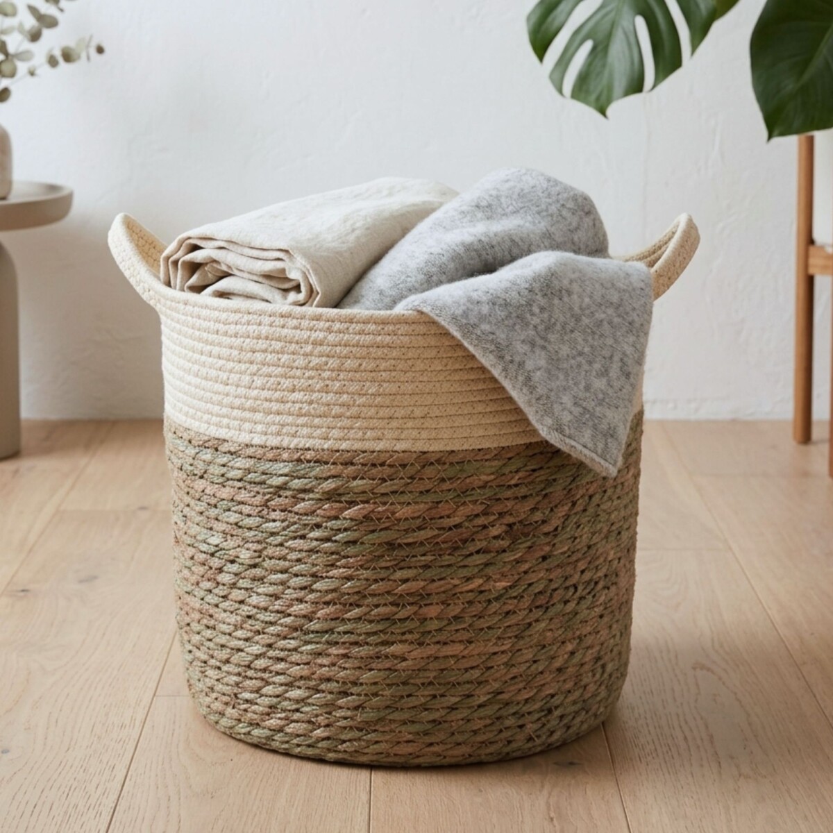 Canasto Seagrass 29 cm - Beige 