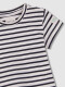 Camiseta De Rayas Azul