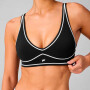 Bra Pureluxe Longline Low Impact Bra Mujer Black/classic White