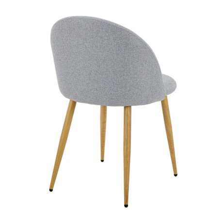 Silla Luce - Tela Rústica W83 (Gris)