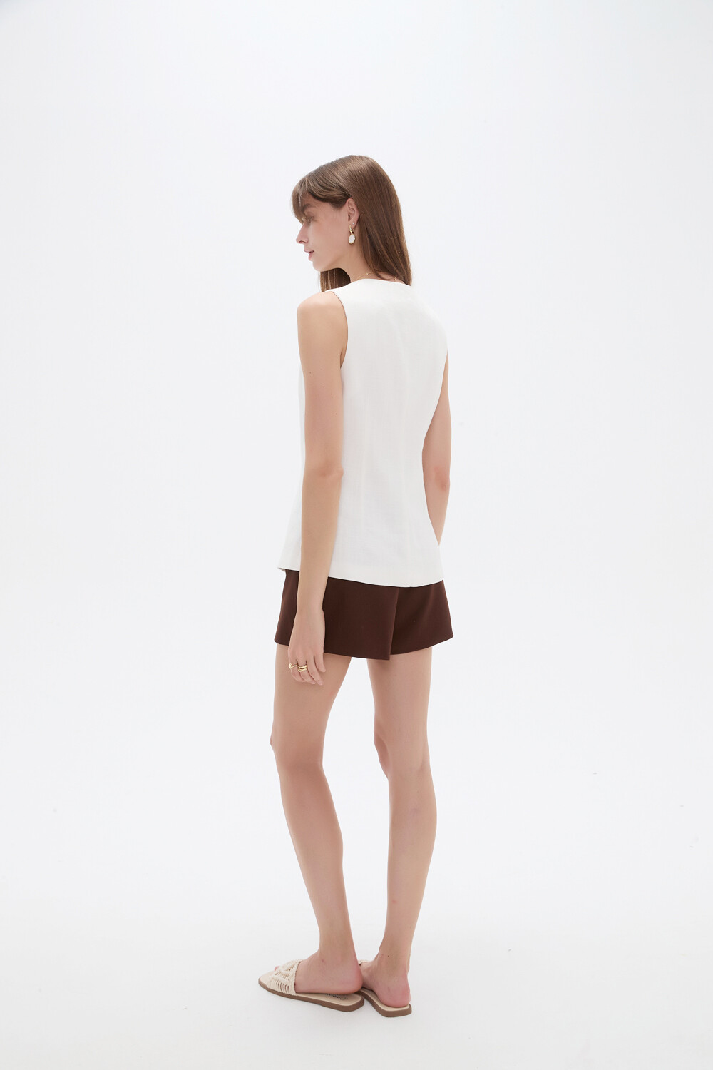 Chaleco Paulin Marfil / Off White