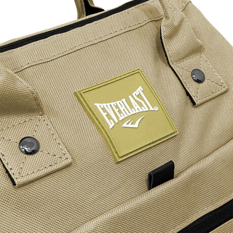Mochila Cartera Everlast Bolso Dama Urbana Antirrobo Marrón