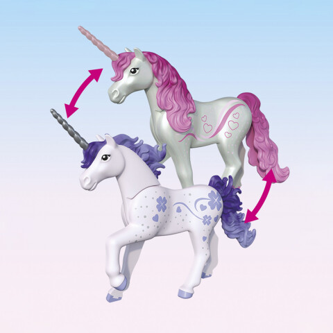 Unicornio y Hada en el Bosque Playmobil 19 Piezas U