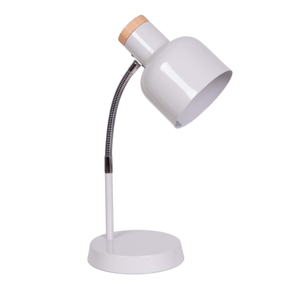 LÁMPARA DE ESCRITORIO METAL GRIS LT94087