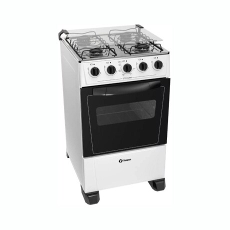 Cocina THOMPSON CTH-1000 A Gas Cuatro Hornallas Tapa de Vidrio Blanca Cocina THOMPSON CTH-1000 A Gas Cuatro Hornallas Tapa de Vidrio Blanca