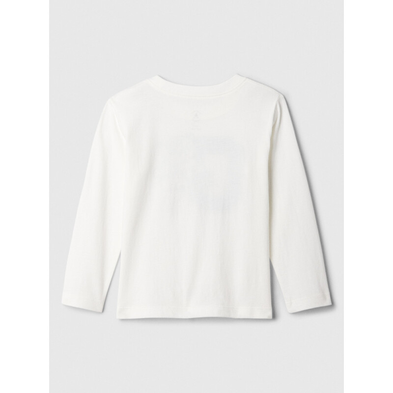 V-BF LS GR TEE NEW OFF WHITE