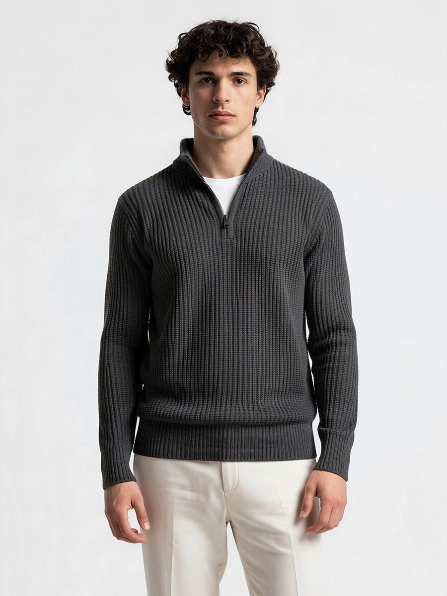 SWEATER GABOL OUTLET - Gris Oscuro 