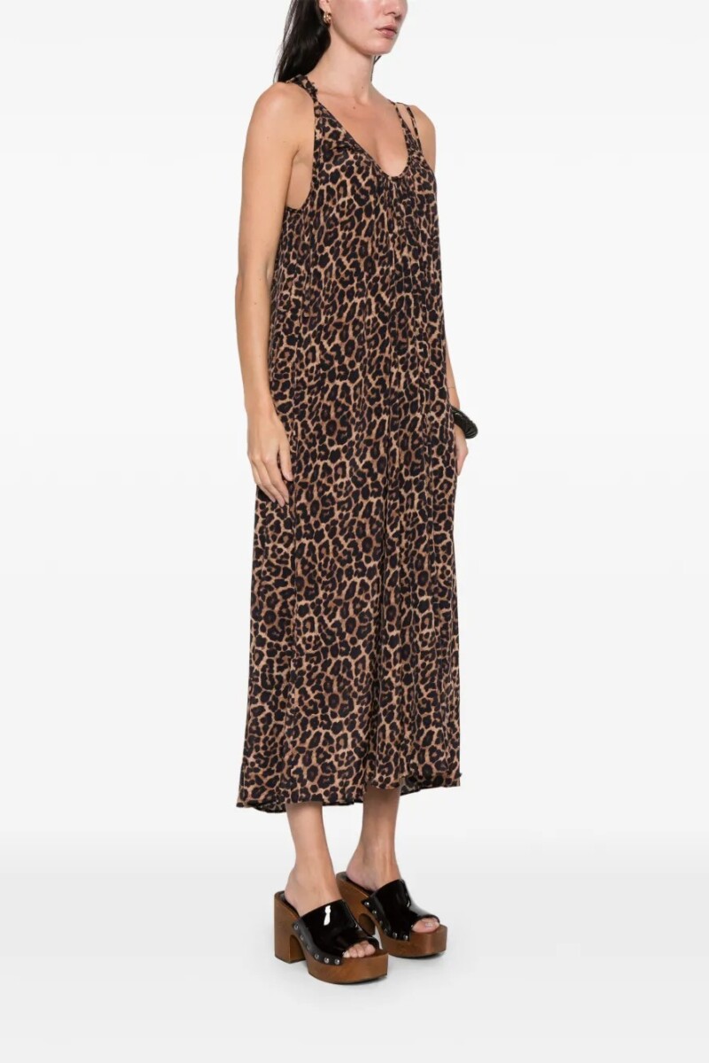 VESTIDO FLORA Leopardo