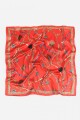 Pañuelo estampado rojo