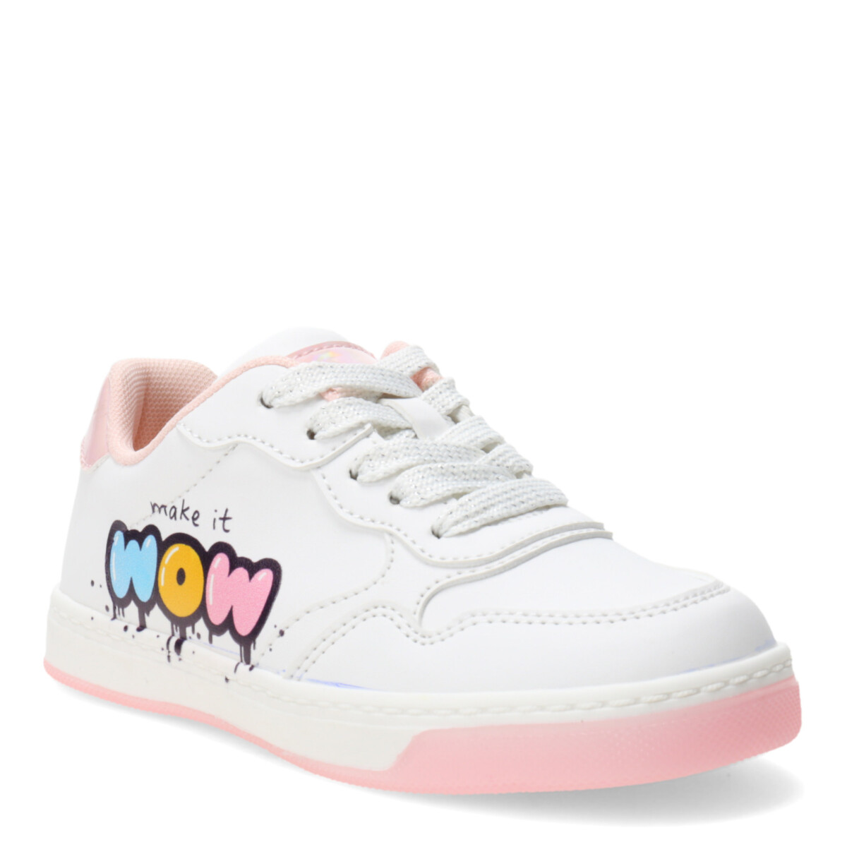 Championes de Niña MINI Miss Carol VELAUX con estampa MINI MissCarol - Blanco 