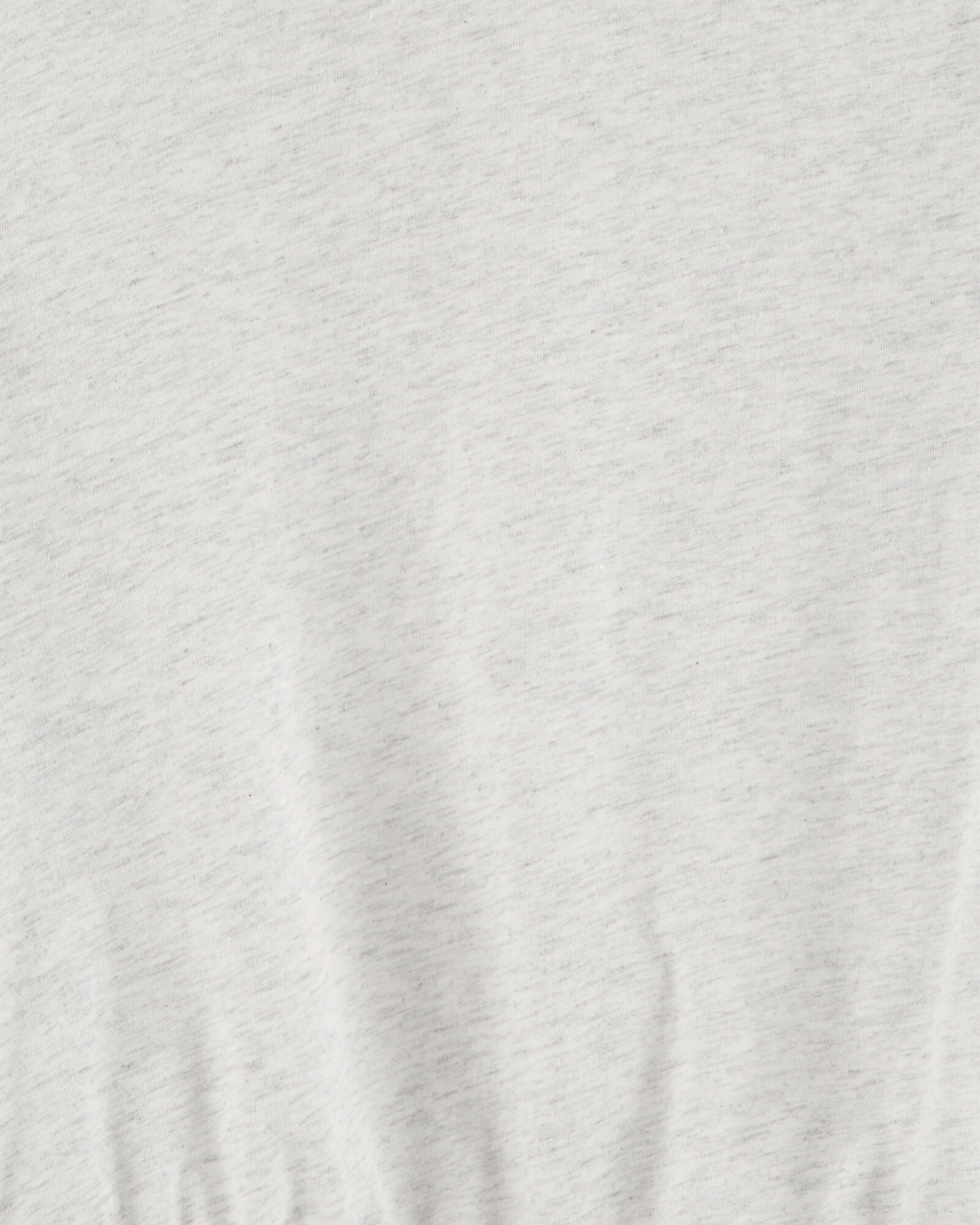 Remera de algodón manga larga con detalles en broderie Sin color