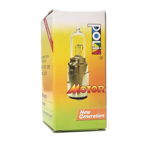LAMPARA - HALOGENA MOTO 12V 35-35W H6 BA20D POLY LAMPARA - HALOGENA MOTO 12V 35-35W H6 BA20D POLY