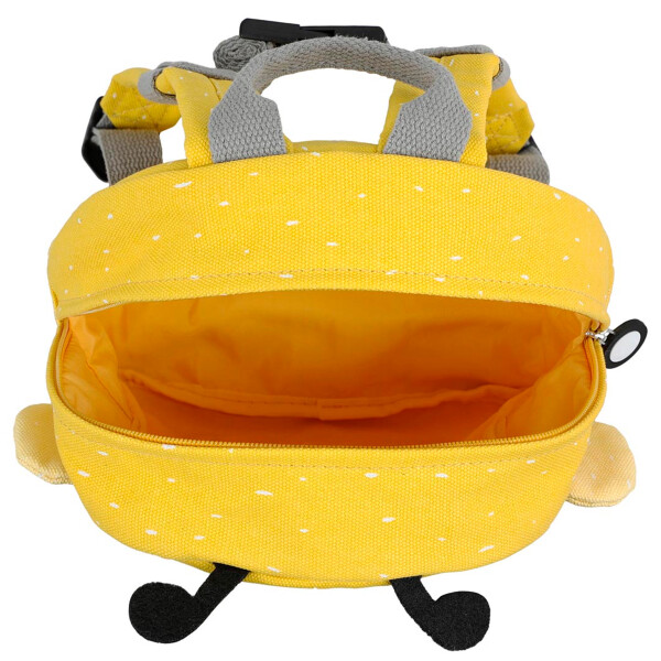 Mochila Trixie 5,25L Infantil de Animales Bebé 21x25cm Diseño Abeja Amarilla
