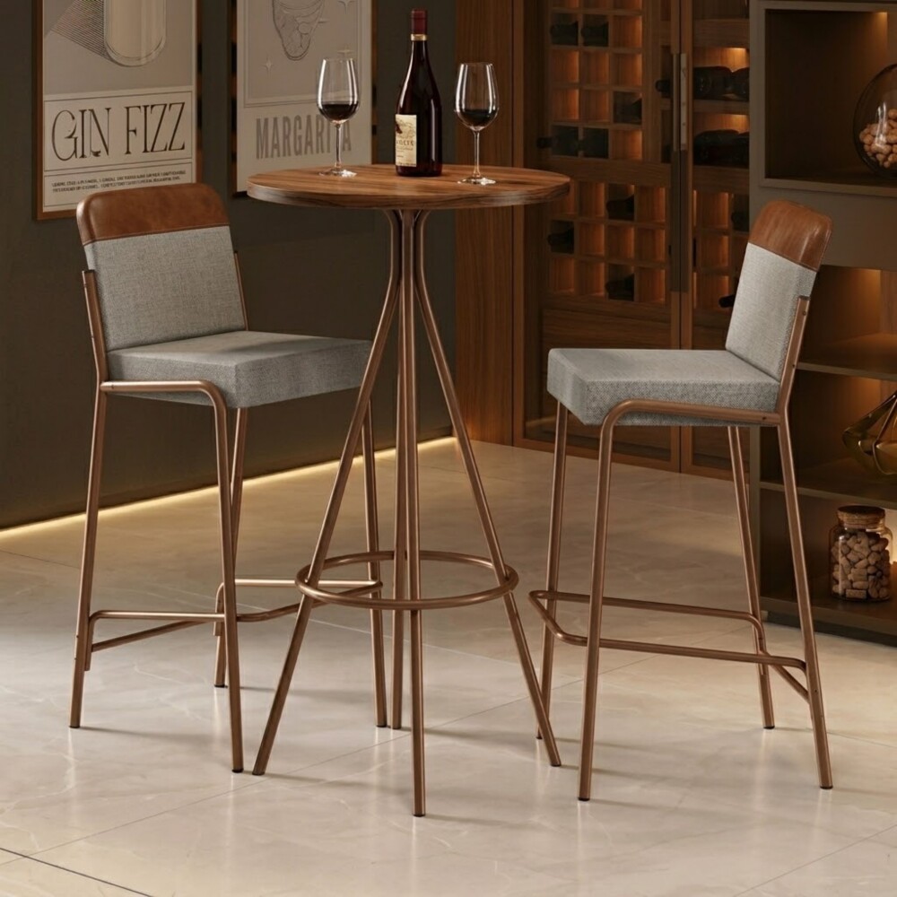 Banqueta Stool Rose