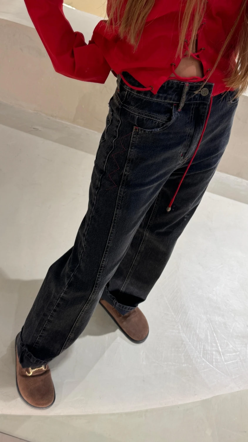 Jean Spark negro 34