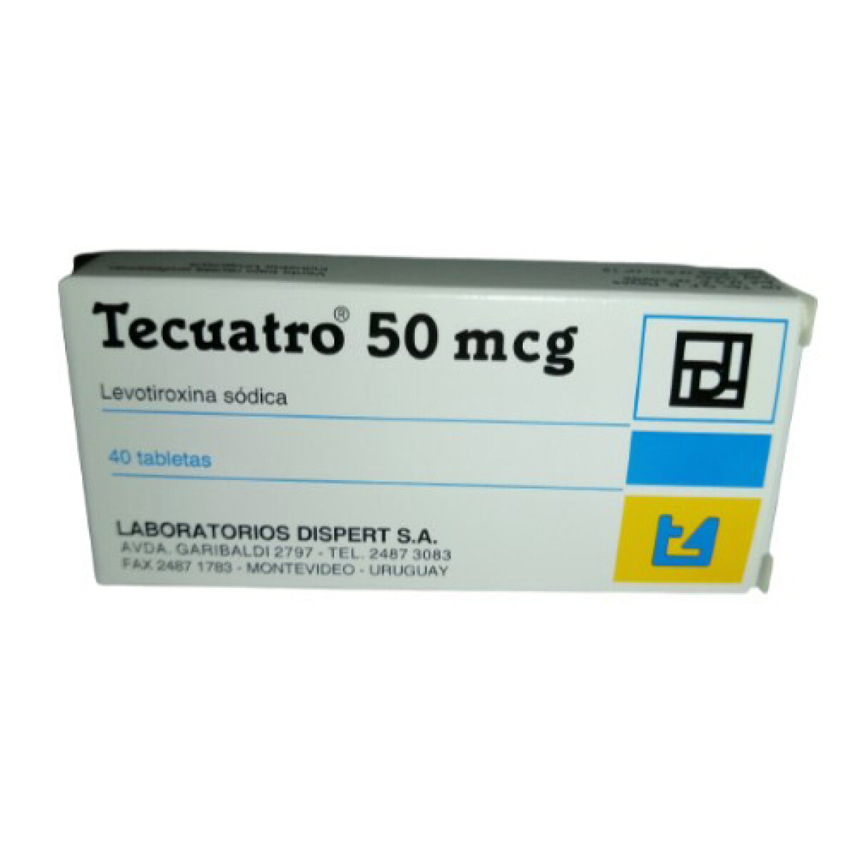 Tecuatro 50mcg 40 Tabletas 