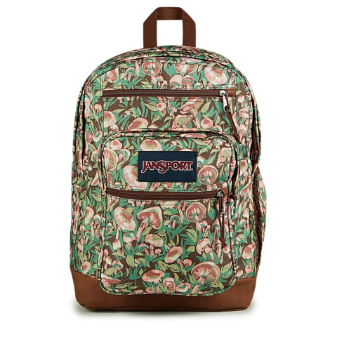 Mochila Portalaptop Cool Student - Unisex Painterly Mushrooms