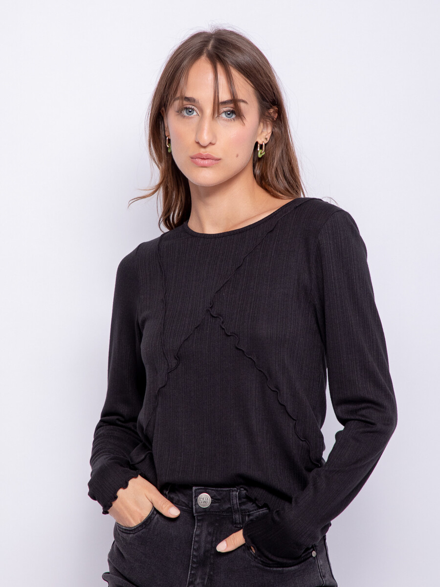 REMERA FINIQ - Negro 