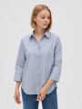 Camisa Kabak Celeste Claro