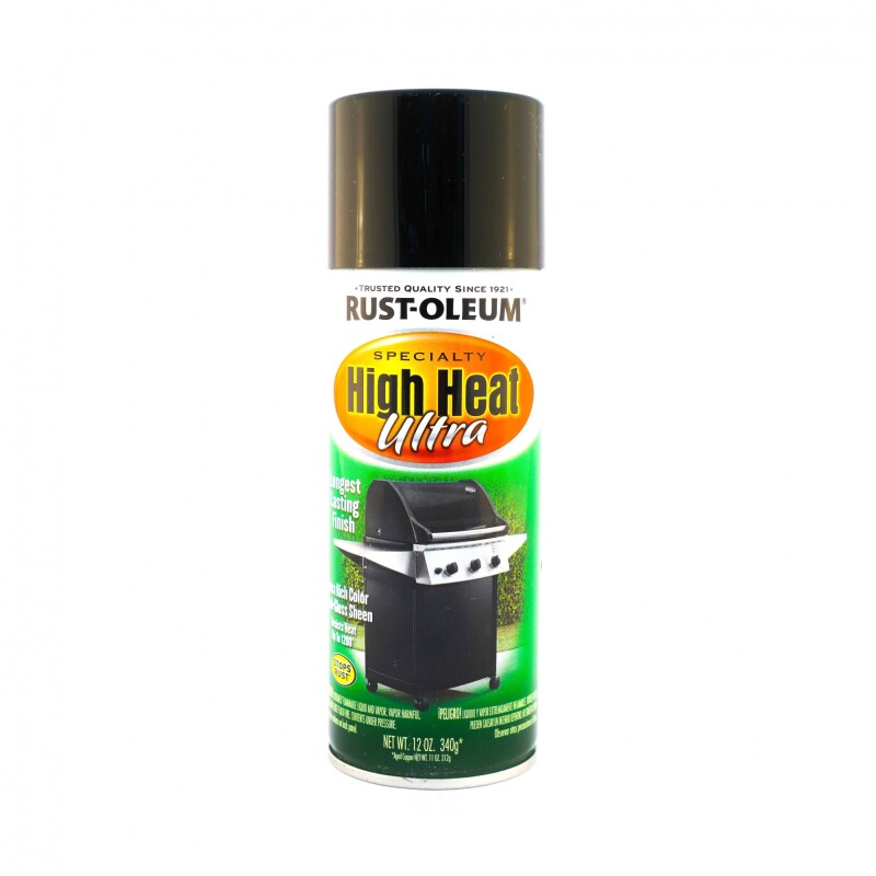 AEROSOL RUST OLEUM ALTA-TEMPERATURA ULTRA NEGRO-340GRS N/A