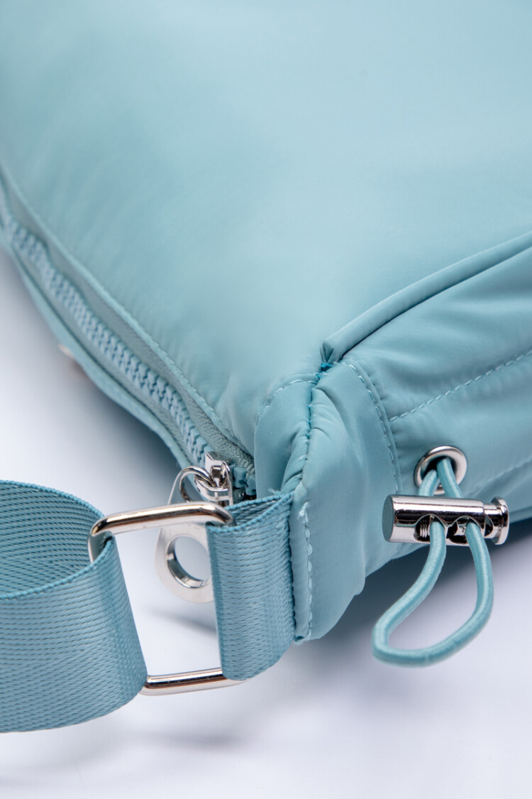 CARTERA ALDANA Azul verdoso