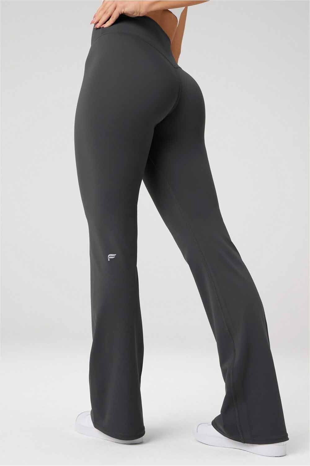 Pantalón Pureluxe High-Waisted Tlc Kick Flare Mujer Midnight