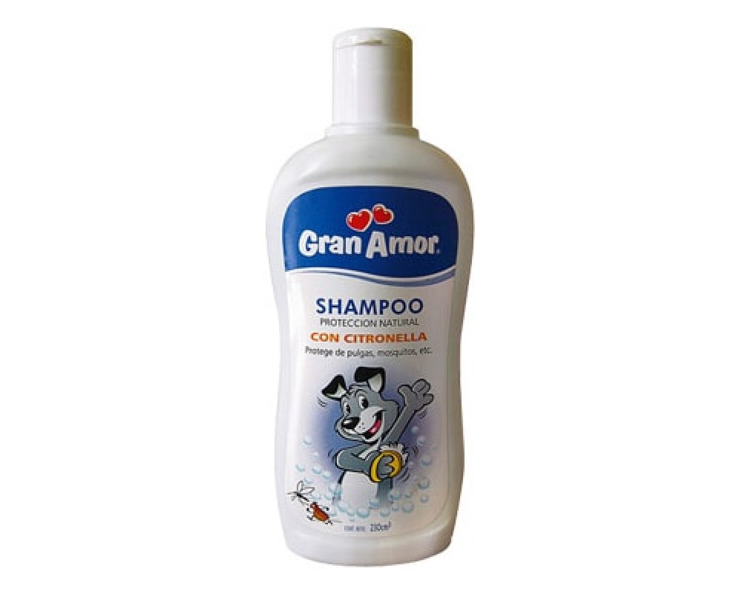 GRAN AMOR Shampoo con Citronella - 230 cc 