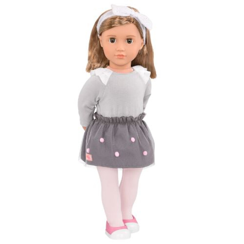 MUÑECA c/POLLERA POMPONES - BINA Muñeca C/pollera Pompones - Bina