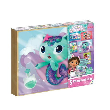 Set Puzzles Rompecabezas Gabby's Dollhouse 001