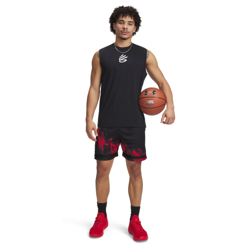 Curry SLVS Tee-BLK BLK-001