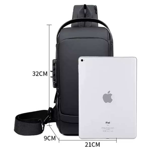 Bolso Bandolera Anti Robo BOLSO BANDOLERA ANTI ROBO WD3516