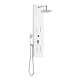 Panel De Hidromasaje Blanco Con 4 Jets, Roseta Y Telefono - Requiere Min. 3.0Kg/cm² De Presión De Agua.