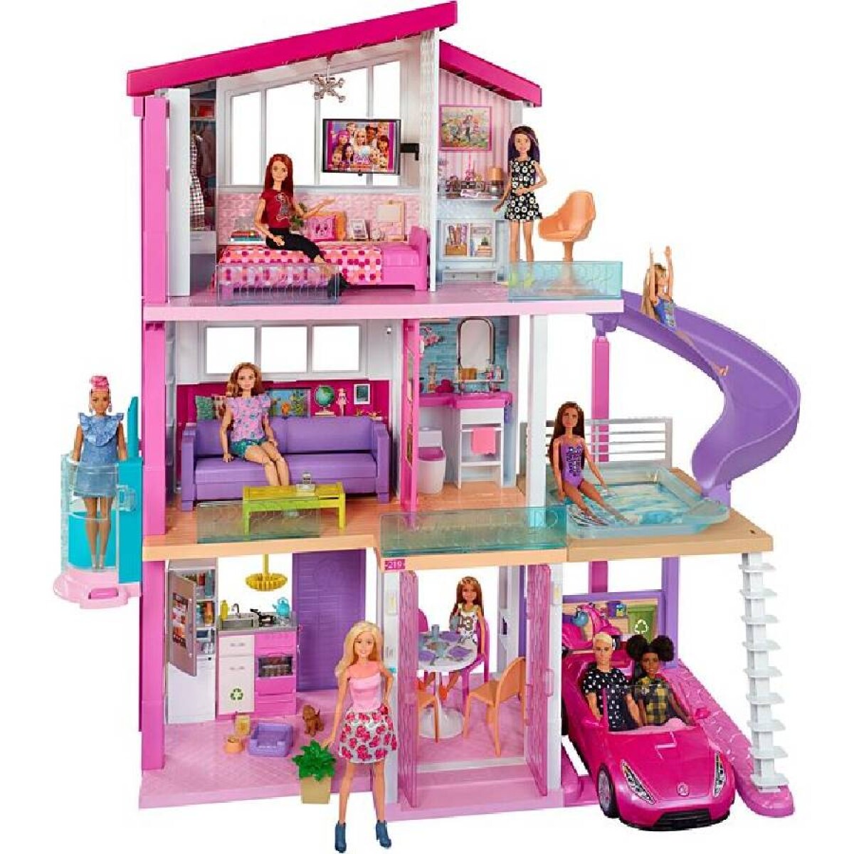 Mega casa de los sueños Barbie 