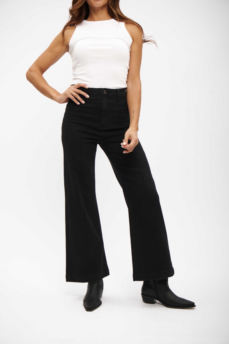 JEAN ELENA WIDE LEG NEGRO