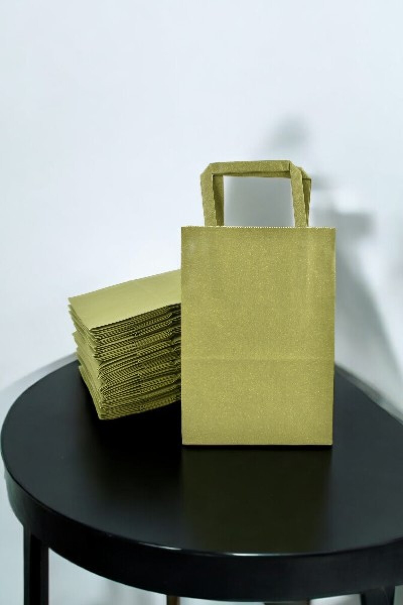 Pack x 50 - bolsa lisa 14x08x20 cm. - VERDE CARDAMOMO 