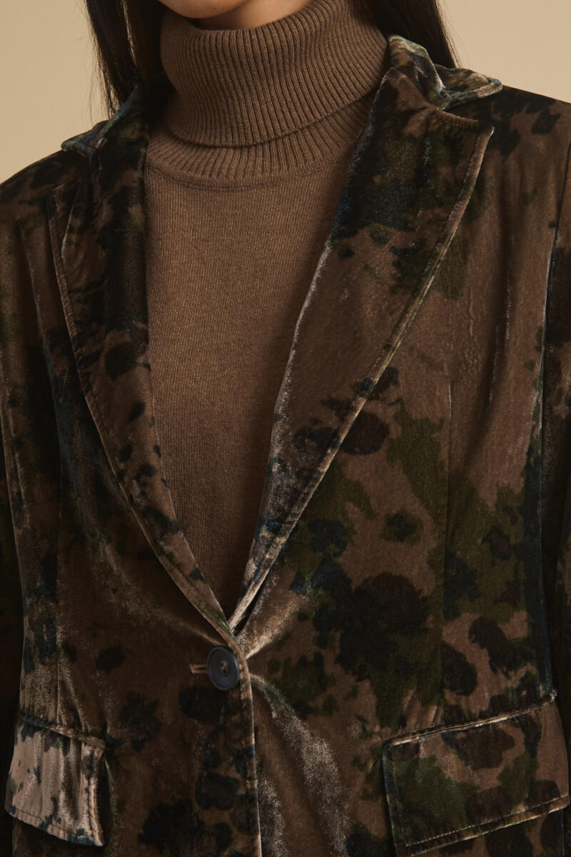 Chaqueta Camel